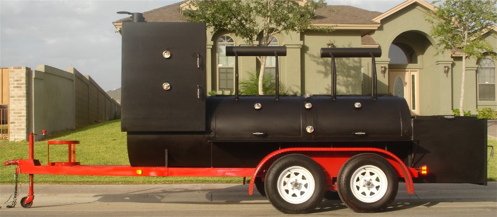 mobile bbq trailers